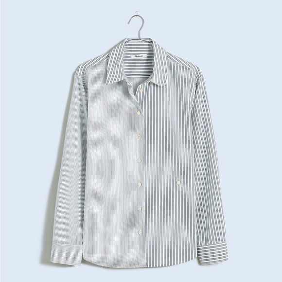 Madewell With-a-Twist Shirt in Signature Poplin - Picture 5 of 6
